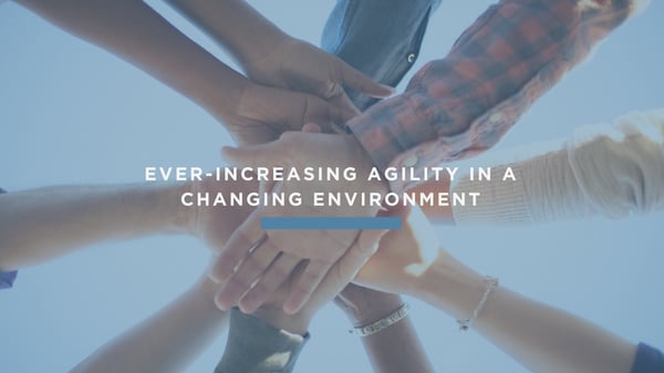 Increasing Agility In Changing Environment Hands 