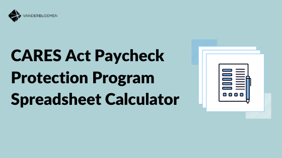 CARES Act Payroll Protection Calculator