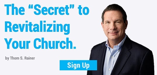 Thom Rainer The Secret to Revitalizing Your Church Infograph